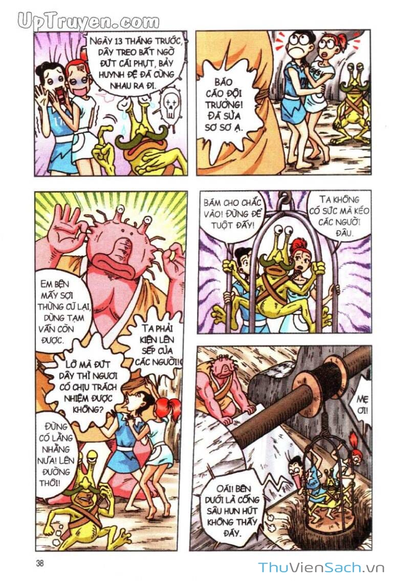 Truyện Tranh Ô Long Viện Linh Vật Sống trang 3