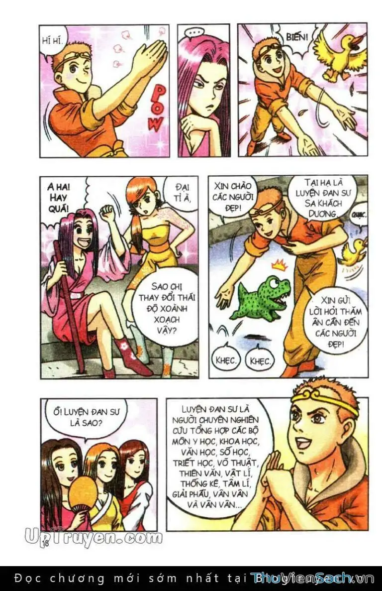 Truyện Tranh Ô Long Viện: Linh Vật Sống trang 2