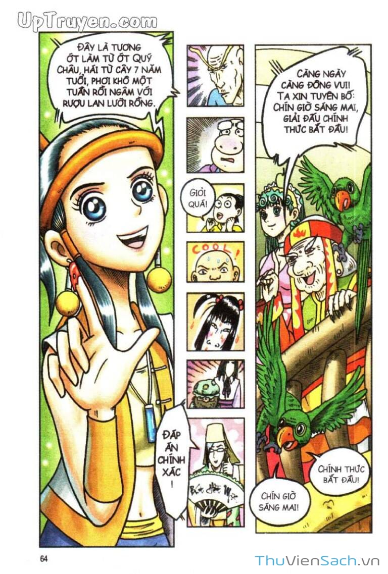 Truyện Tranh Ô Long Viện Linh Vật Sống trang 3