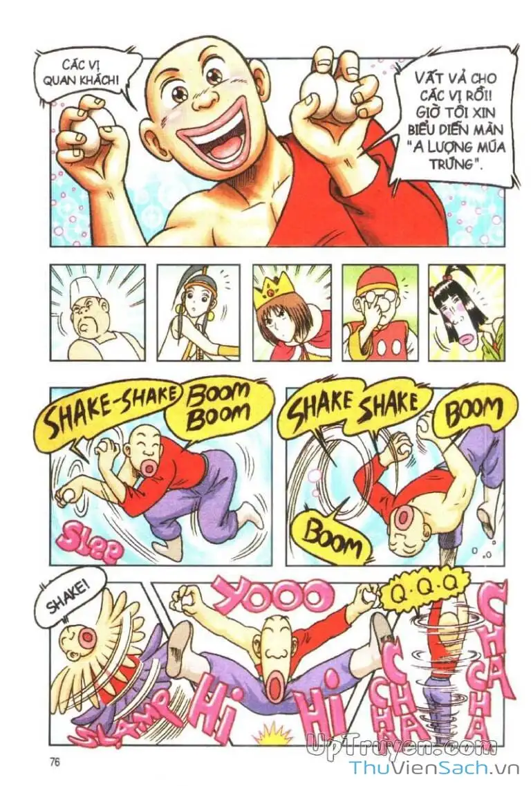 Truyện Tranh Ô Long Viện: Linh Vật Sống trang 2