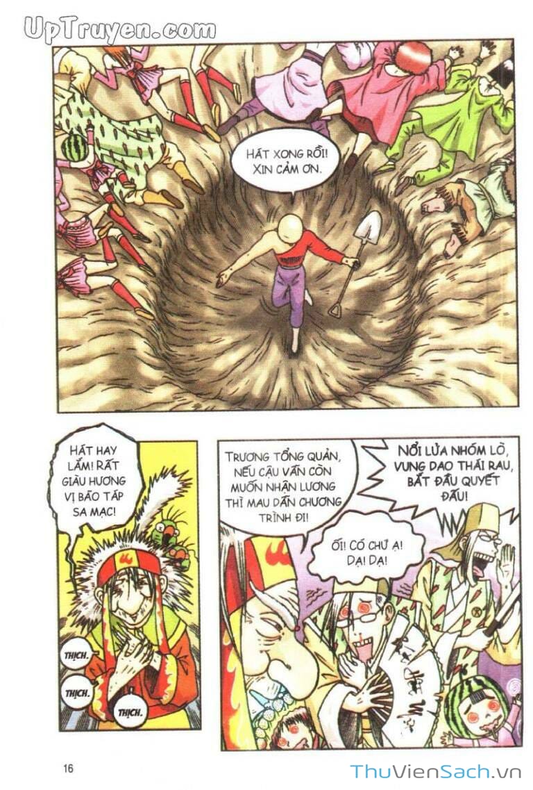 Truyện Tranh Ô Long Viện Linh Vật Sống trang 3