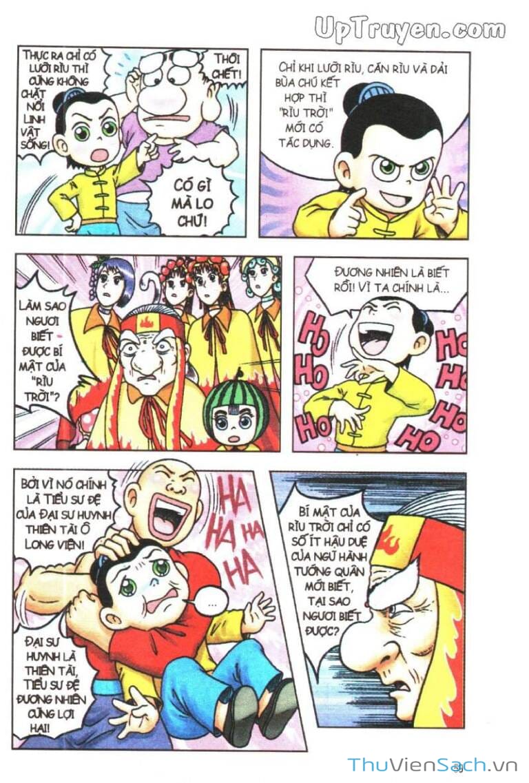 Truyện Tranh Ô Long Viện Linh Vật Sống trang 3