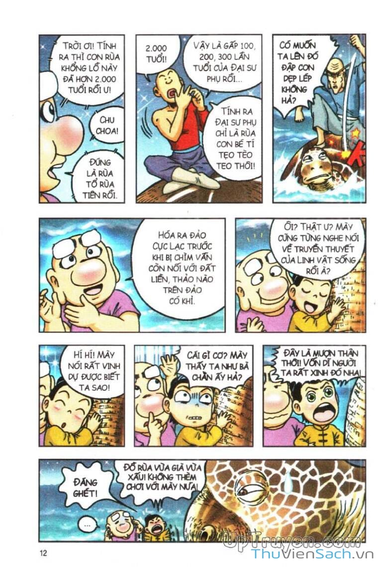 Truyện Tranh Ô Long Viện Linh Vật Sống trang 3