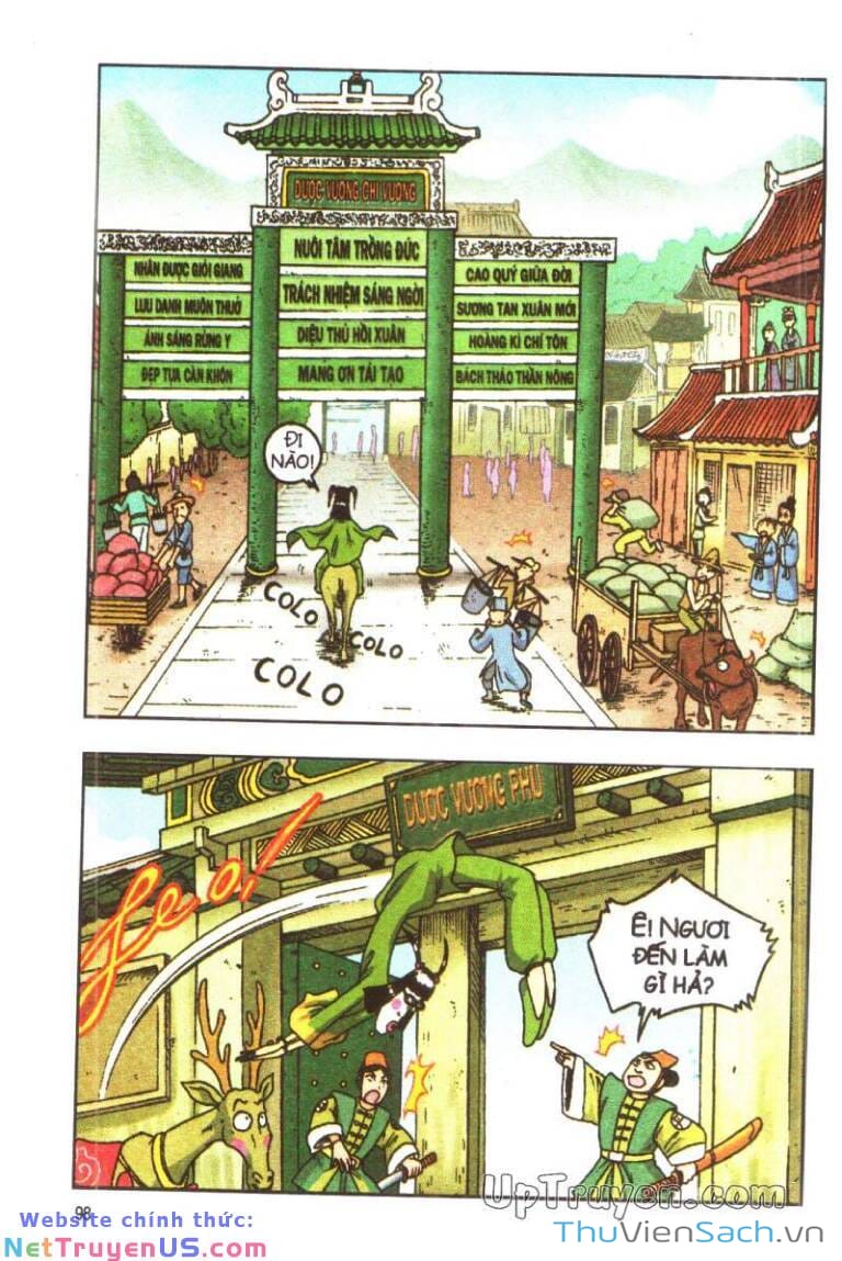 Truyện Tranh Ô Long Viện Linh Vật Sống trang 3