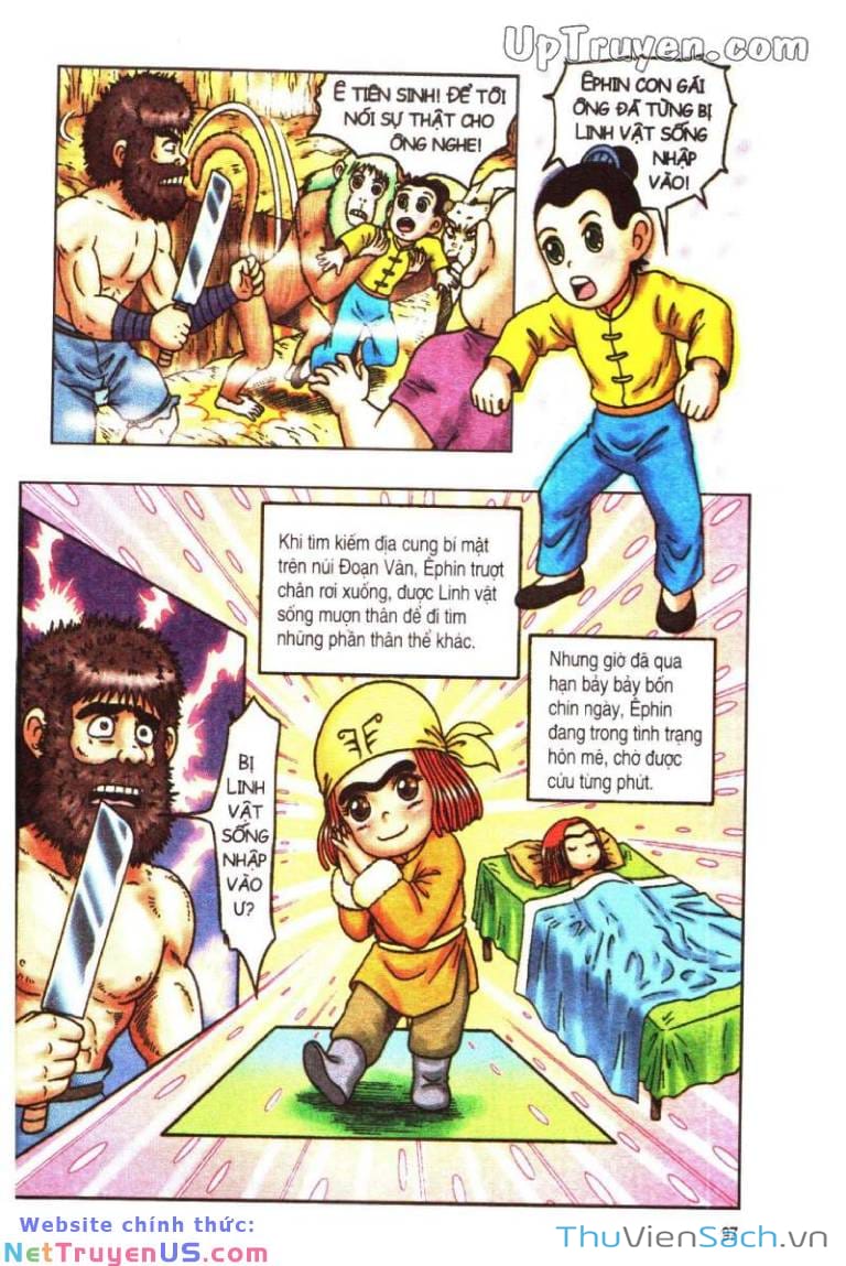 Truyện Tranh Ô Long Viện Linh Vật Sống trang 3