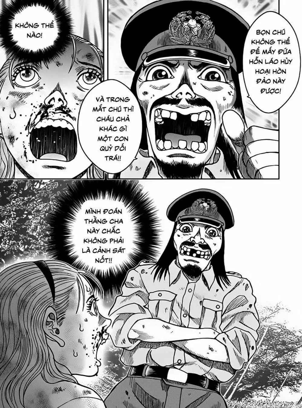 Truyện Tranh Đảo Kinh Hoàng - Offal Island trang 7