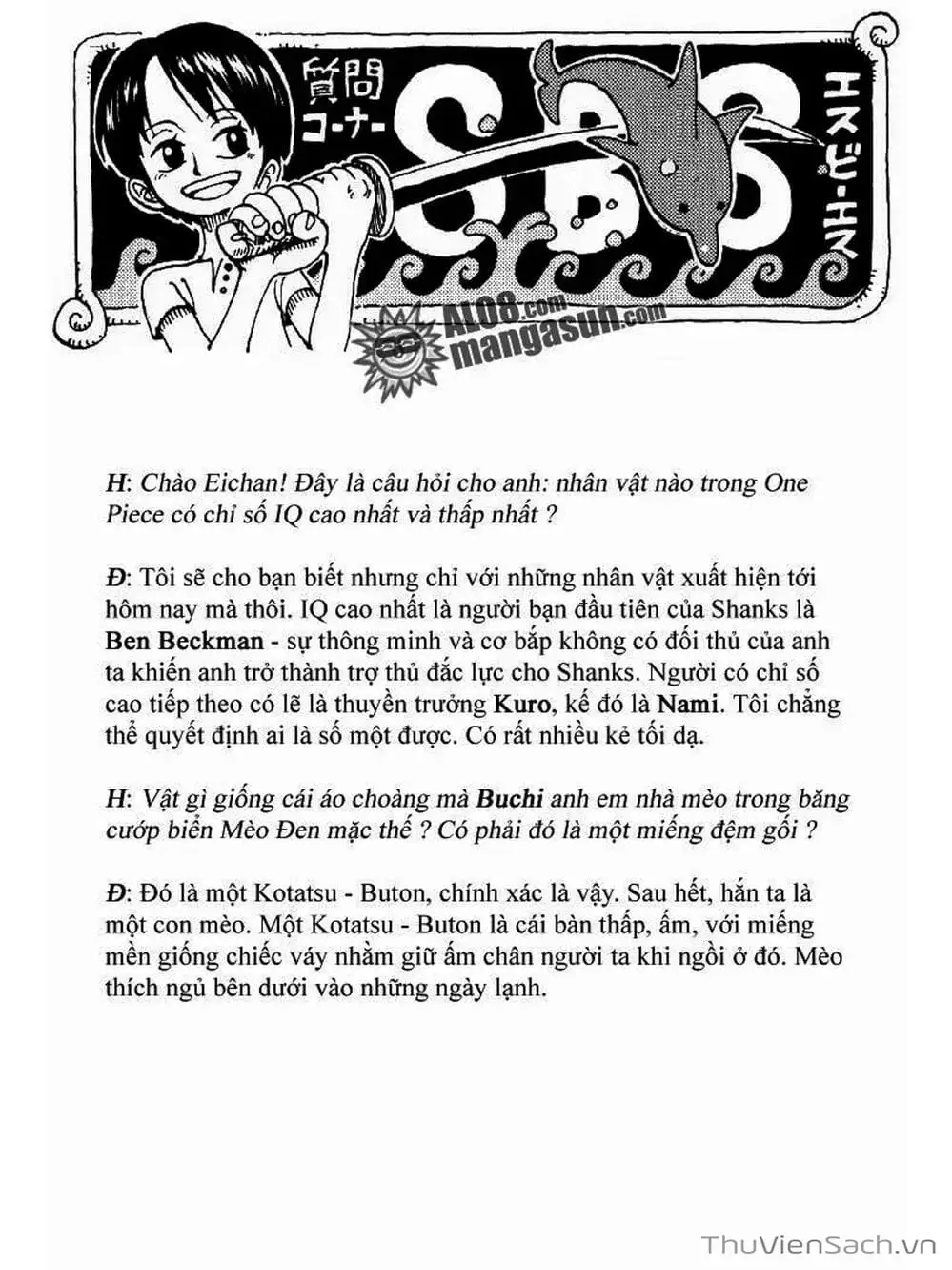 Truyện Tranh Đảo Hải Tặc - One Piece trang 8