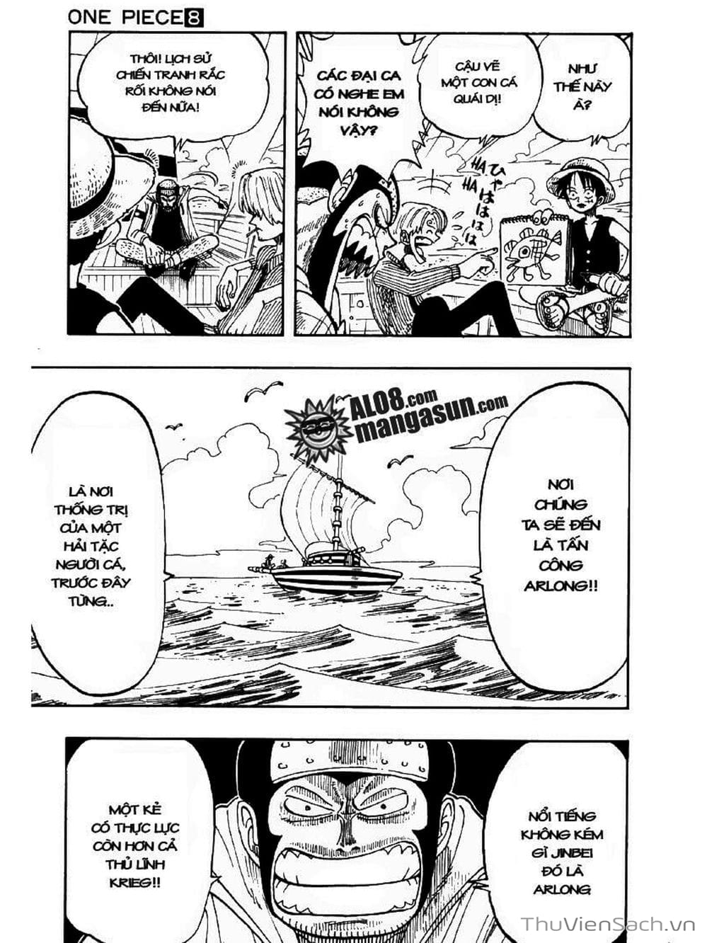Truyện Tranh Đảo Hải Tặc - One Piece trang 8