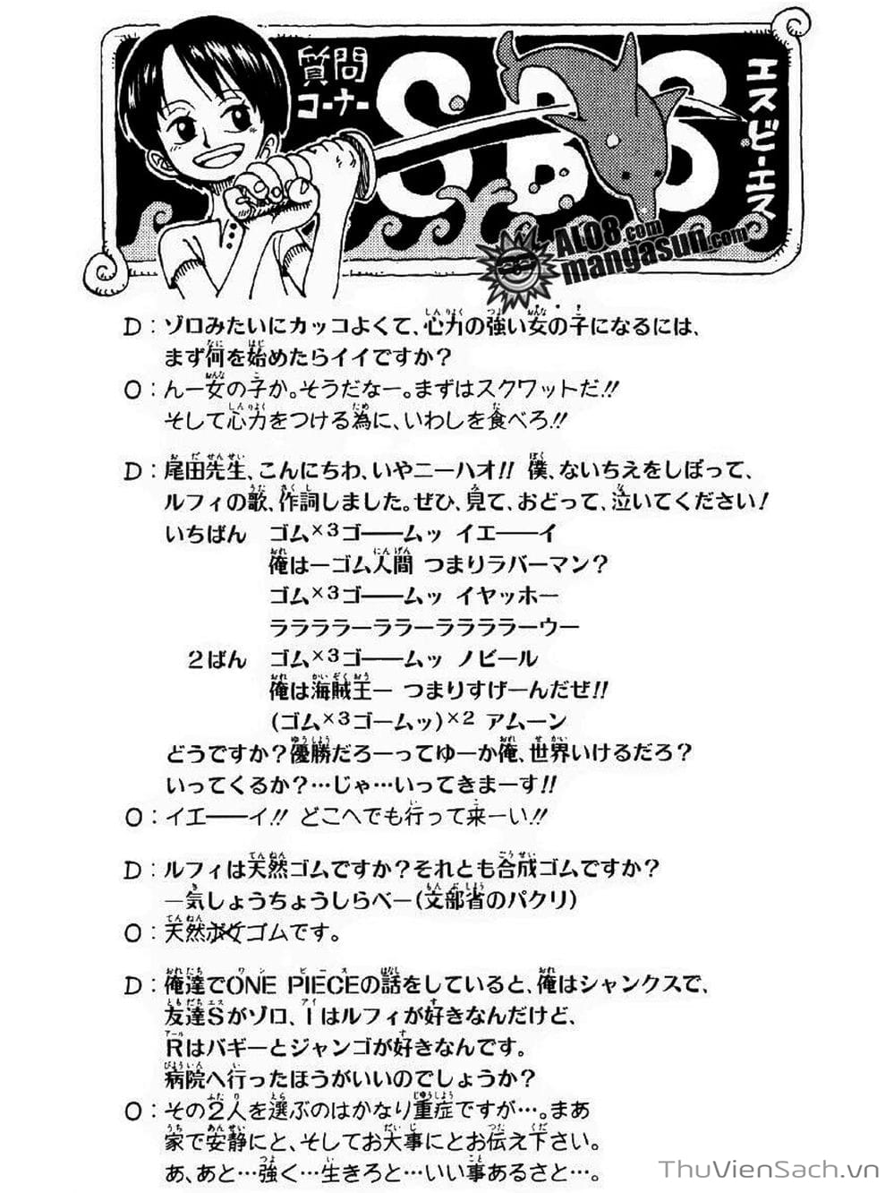 Truyện Tranh Đảo Hải Tặc - One Piece trang 8