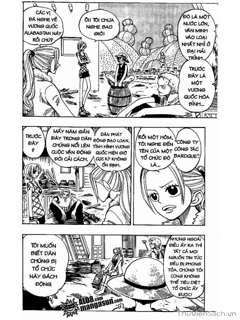 Truyện Tranh Đảo Hải Tặc - One Piece trang 8