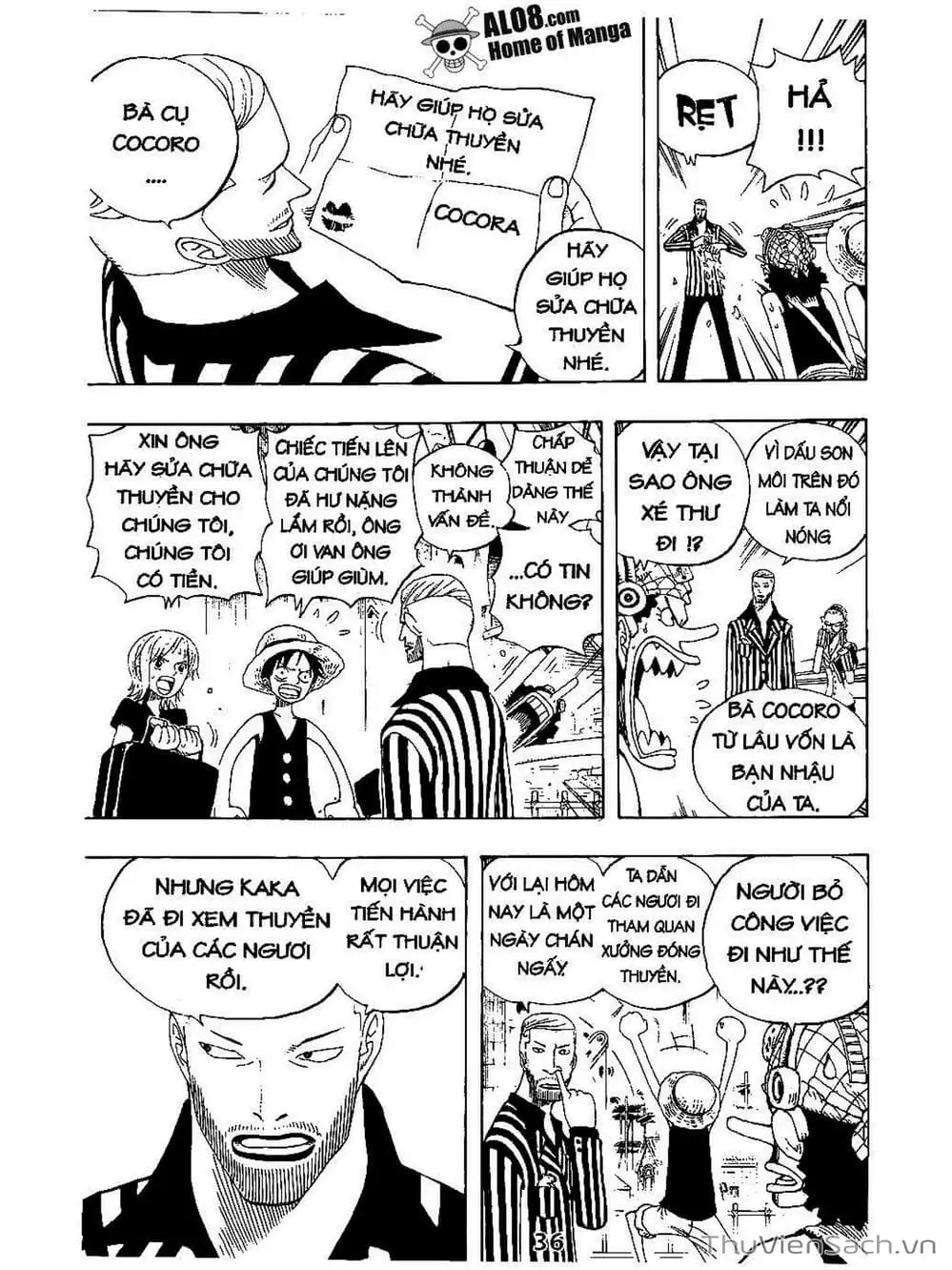 Truyện Tranh Đảo Hải Tặc - One Piece trang 8