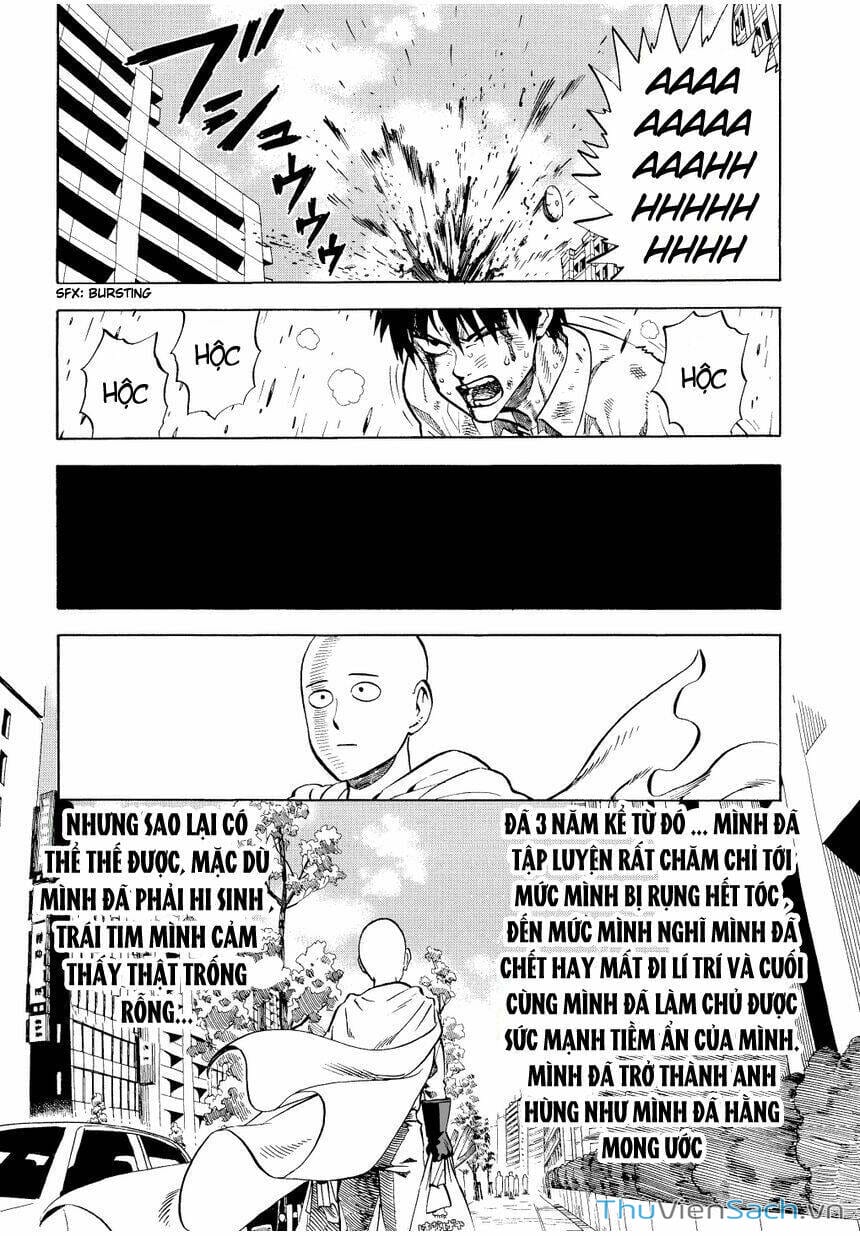 Truyện Tranh Anh Hùng: One-Punch Man trang 35