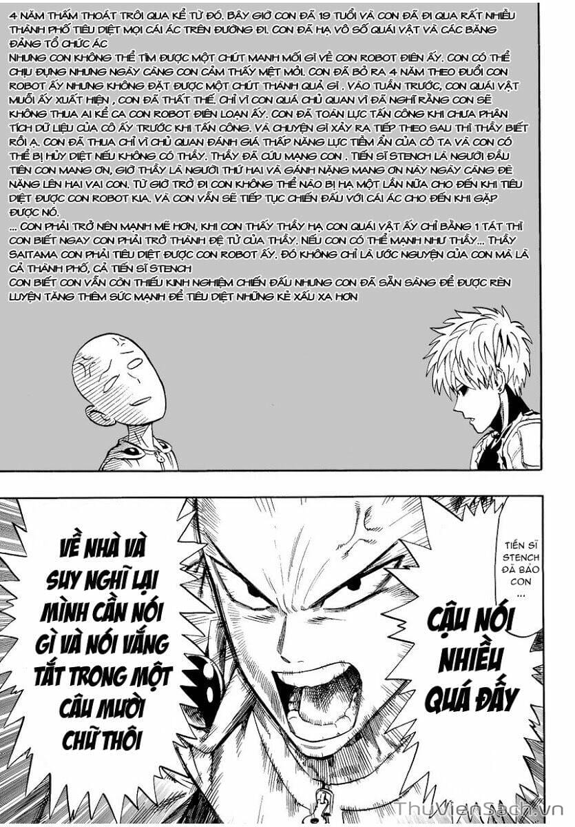 Truyện Tranh Anh Hùng: One-Punch Man trang 135