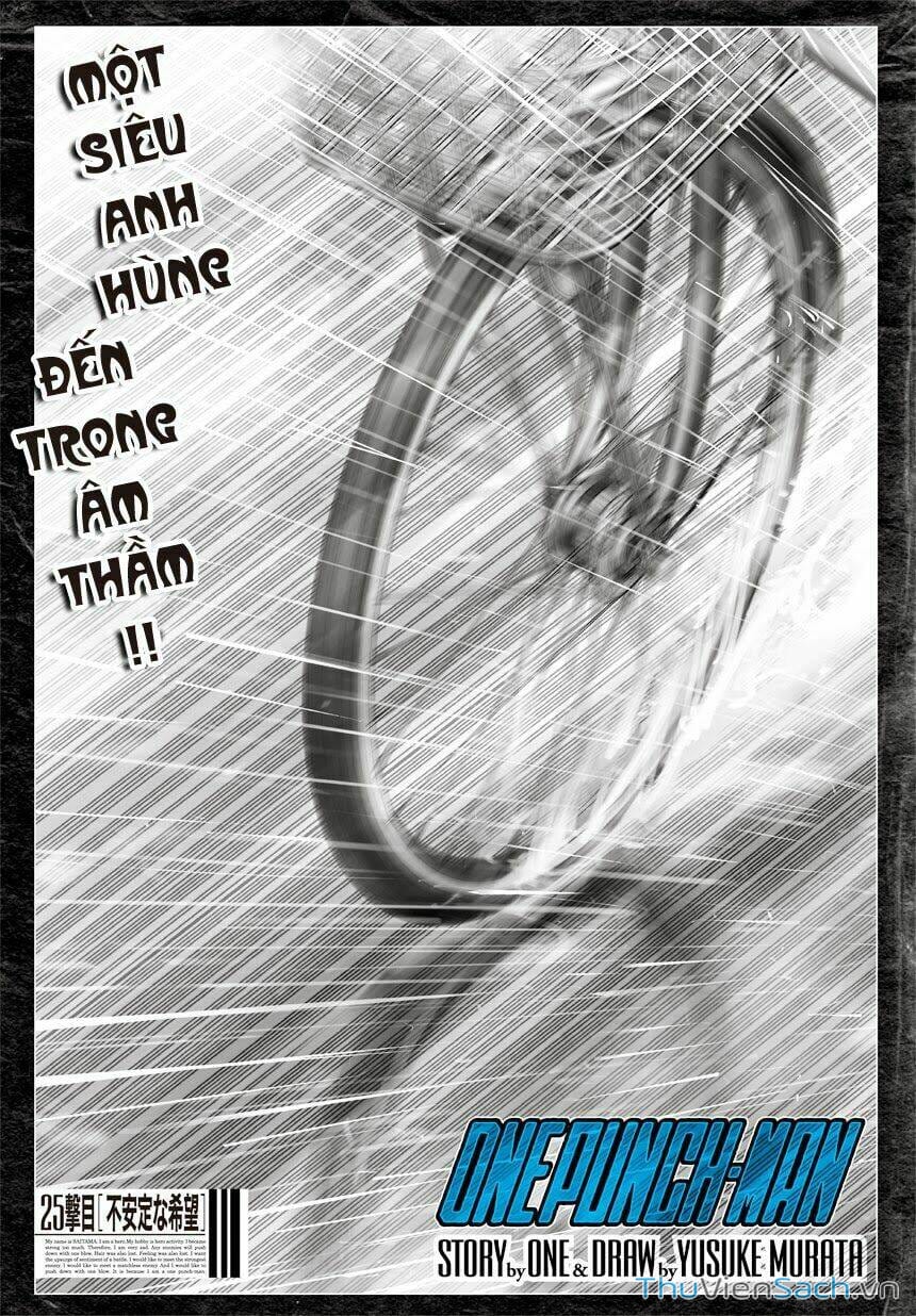 Truyện Tranh Anh Hùng: One-Punch Man trang 4