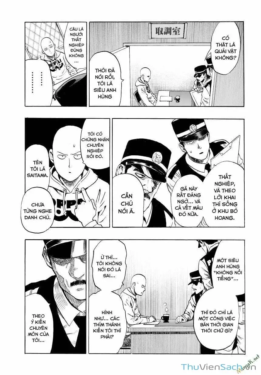 Truyện Tranh Anh Hùng: One-Punch Man trang 4