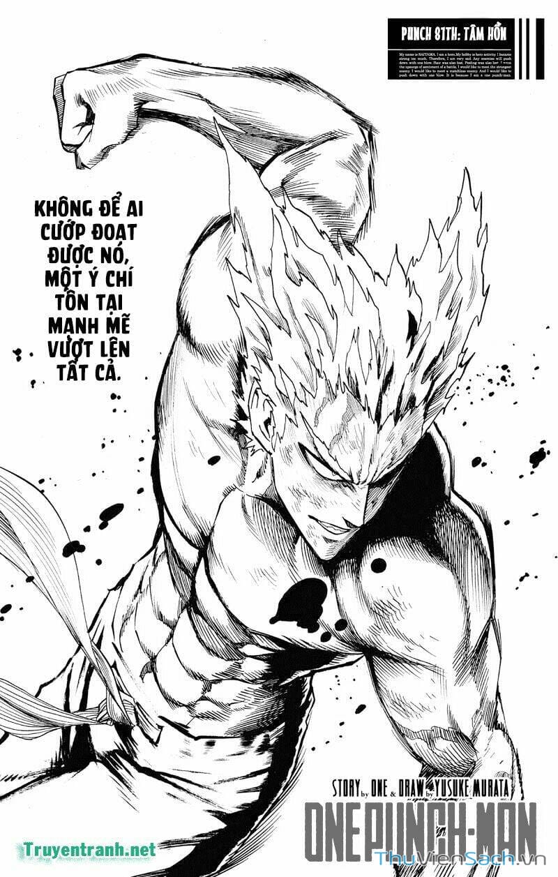 Truyện Tranh Anh Hùng: One-Punch Man trang 4