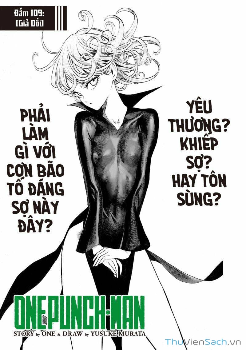 Truyện Tranh Anh Hùng: One-Punch Man trang 4