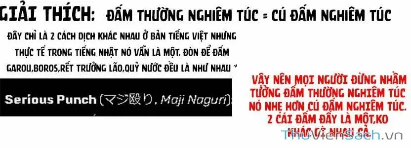 Truyện Tranh Anh Hùng: One-Punch Man trang 4