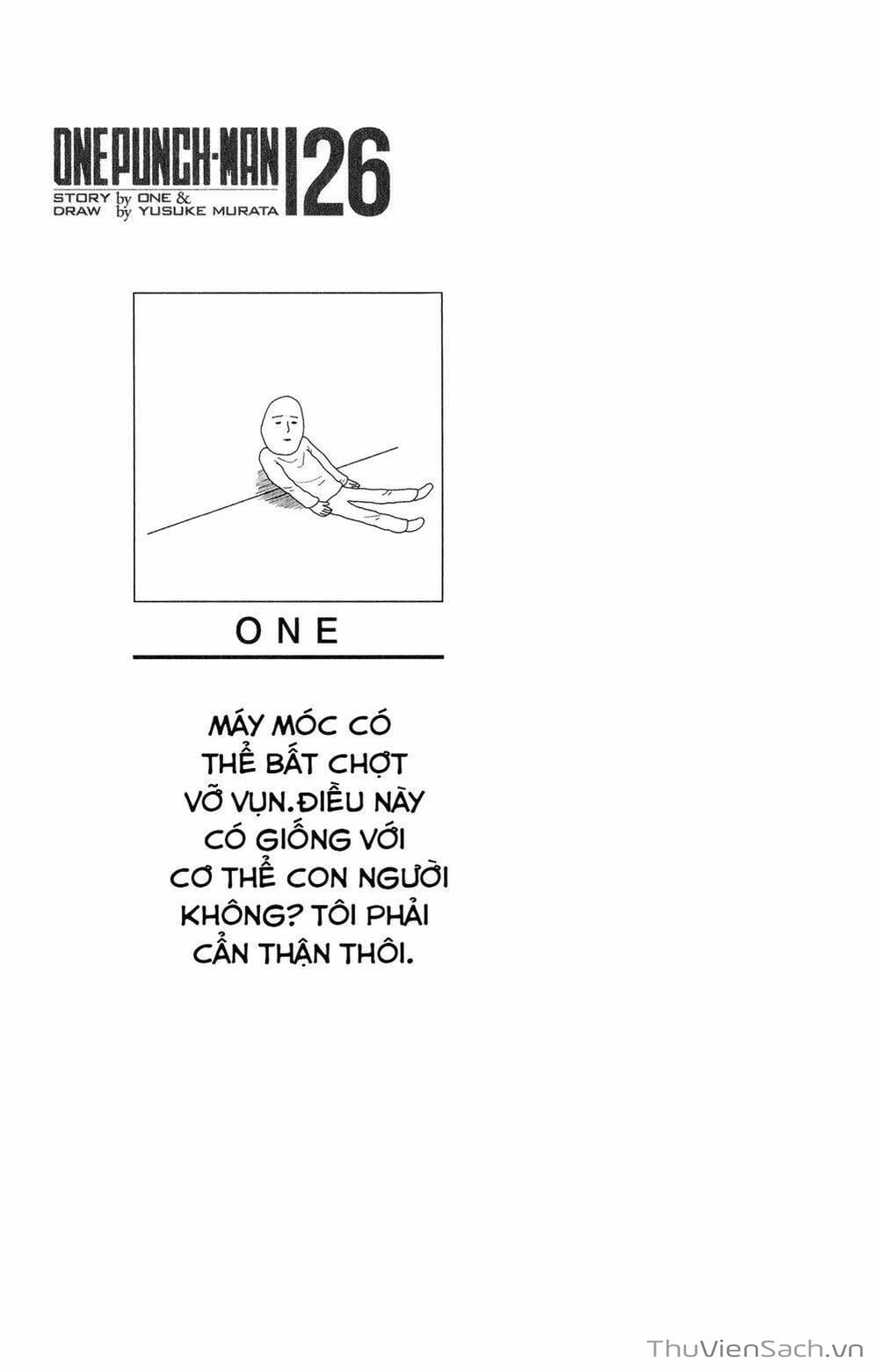 Truyện Tranh Anh Hùng: One-Punch Man trang 4