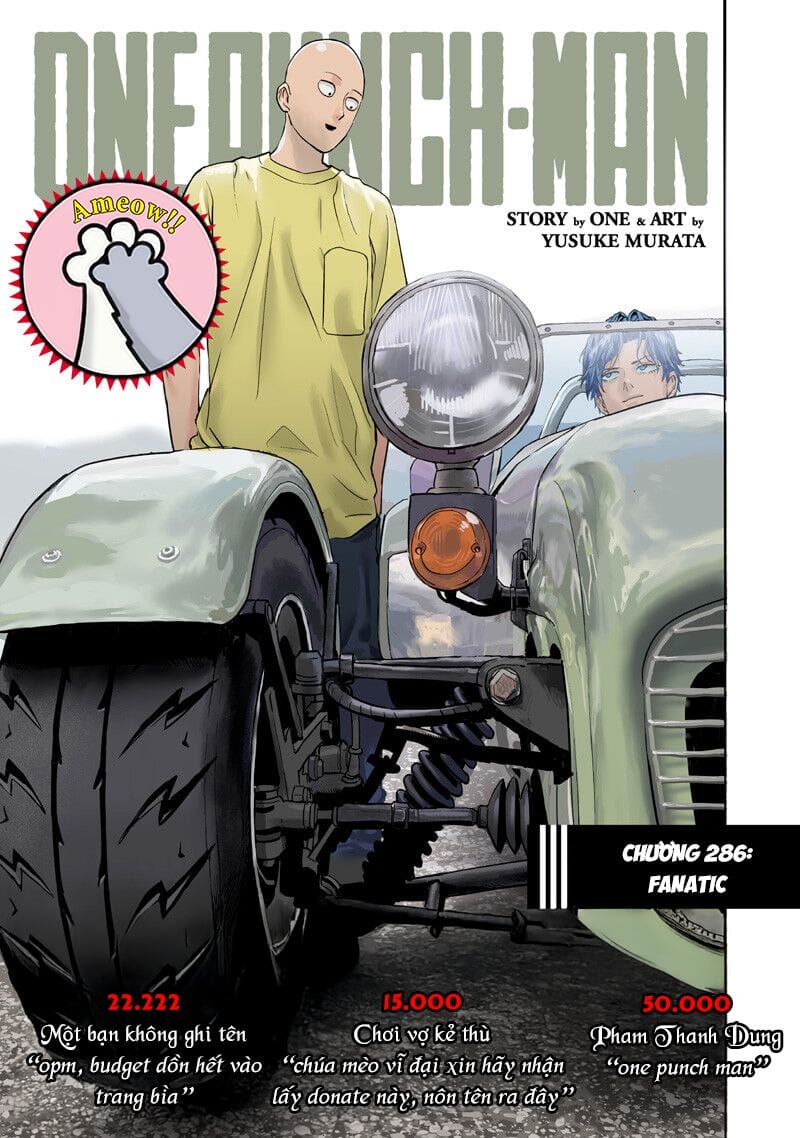 Truyện Tranh Anh Hùng: One-Punch Man trang 4