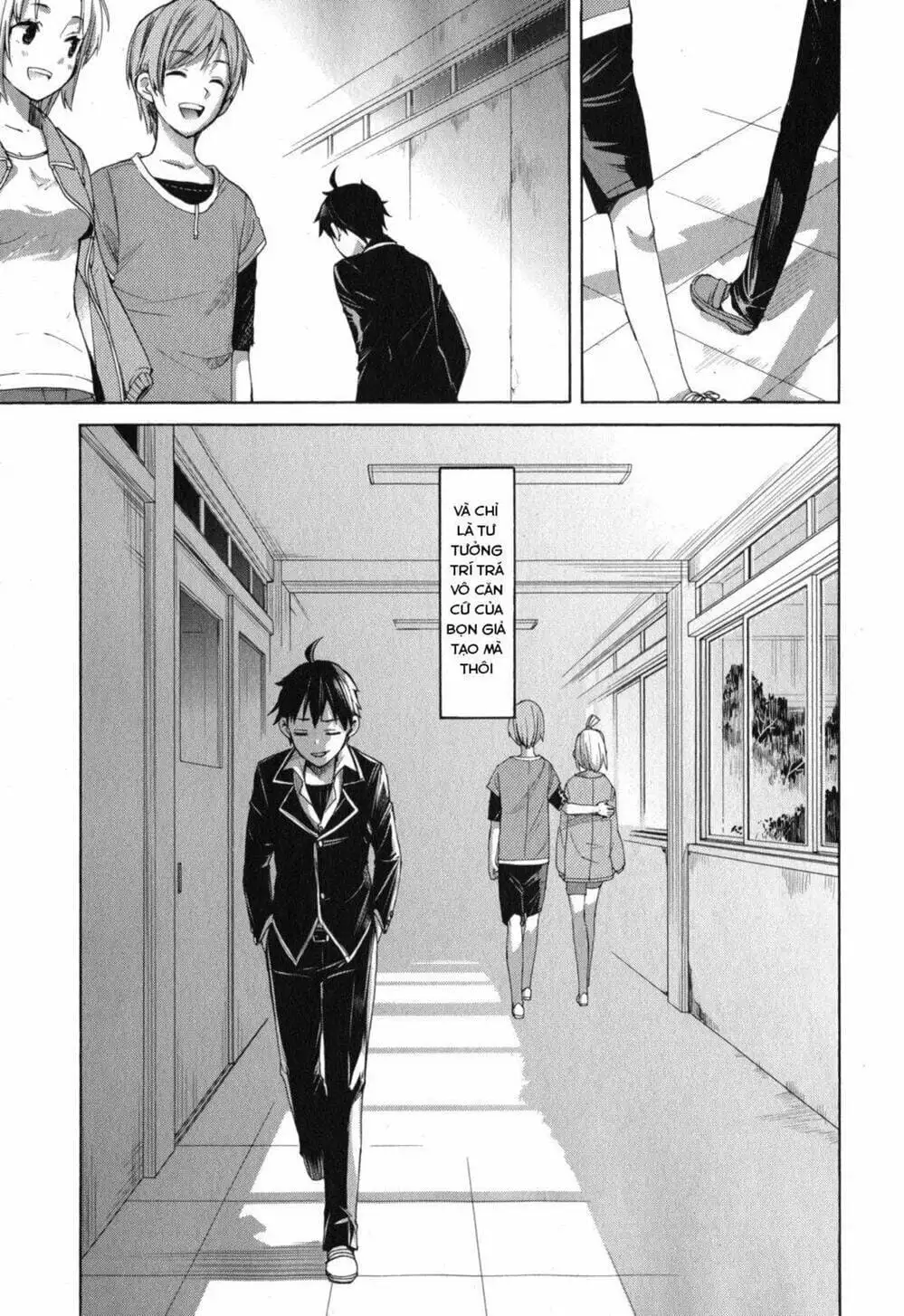 Truyện Tranh Chuyện Tình Thanh Xuân Bi Hài Của Tôi Quả Nhiên Là Sai Lầm - Oregairu trang 6