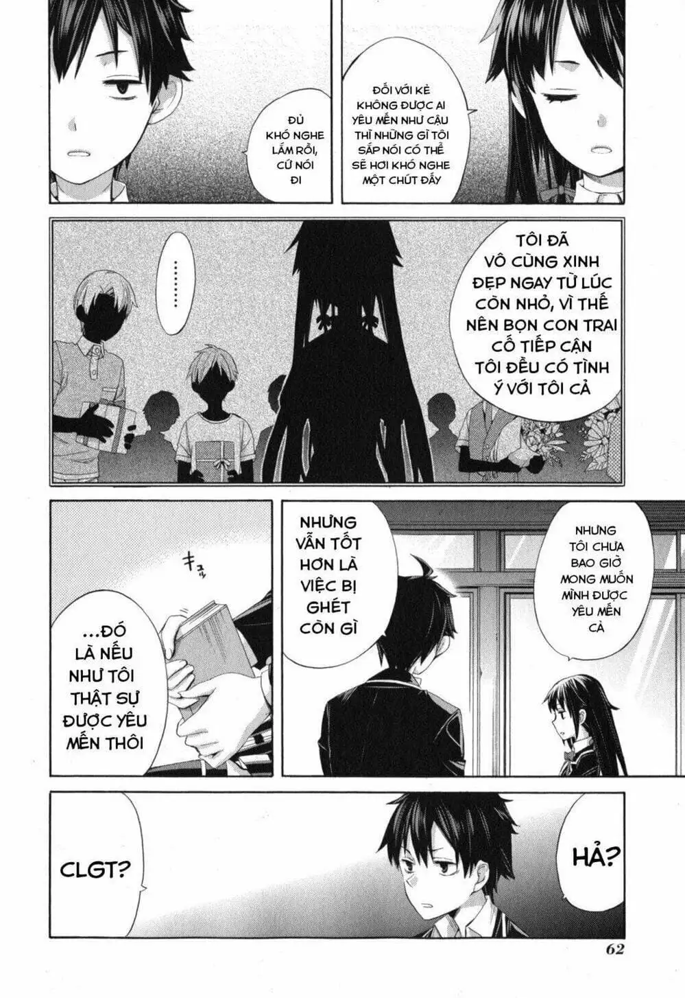 Truyện Tranh Chuyện Tình Thanh Xuân Bi Hài Của Tôi Quả Nhiên Là Sai Lầm - Oregairu trang 6