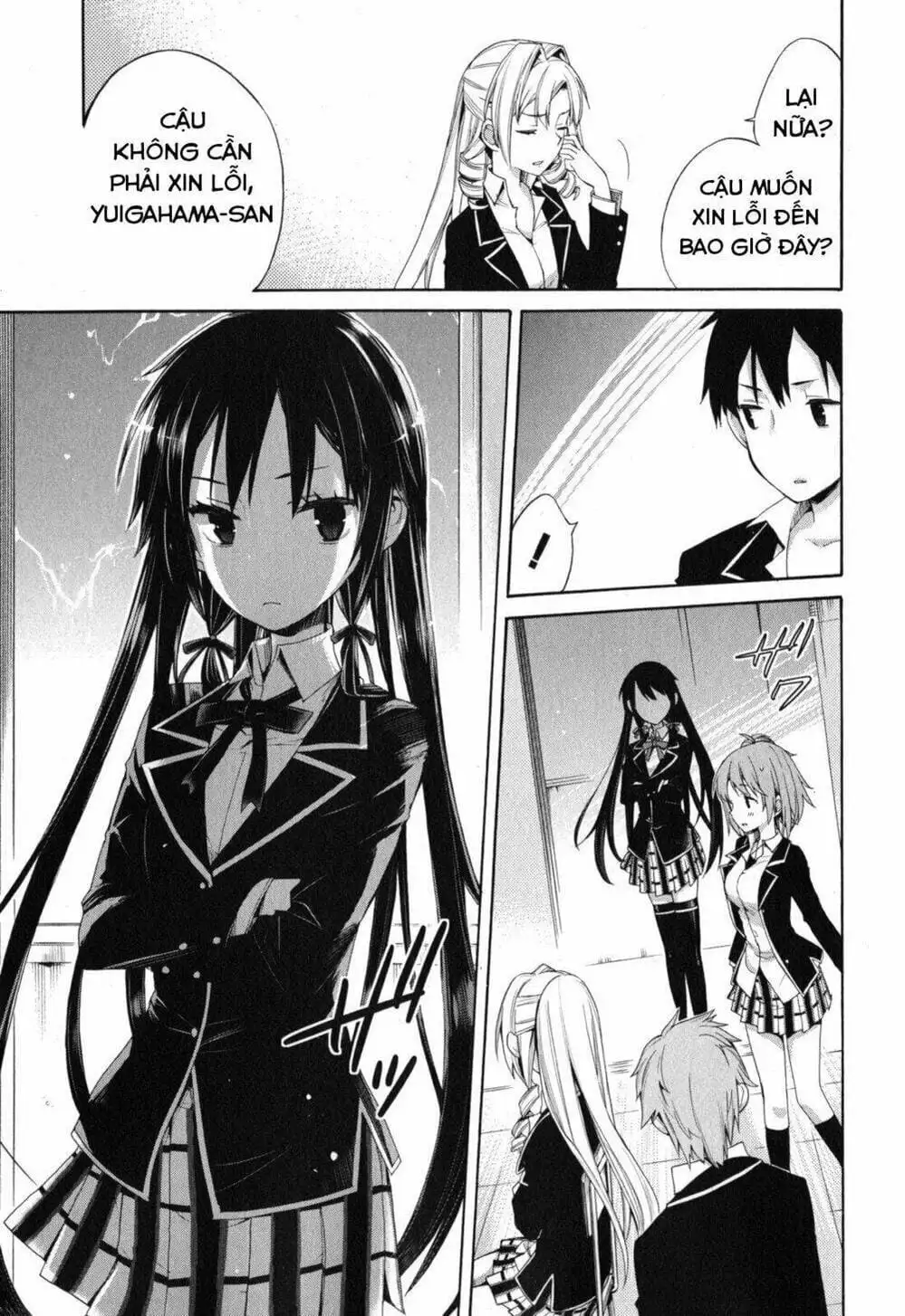 Truyện Tranh Chuyện Tình Thanh Xuân Bi Hài Của Tôi Quả Nhiên Là Sai Lầm - Oregairu trang 6