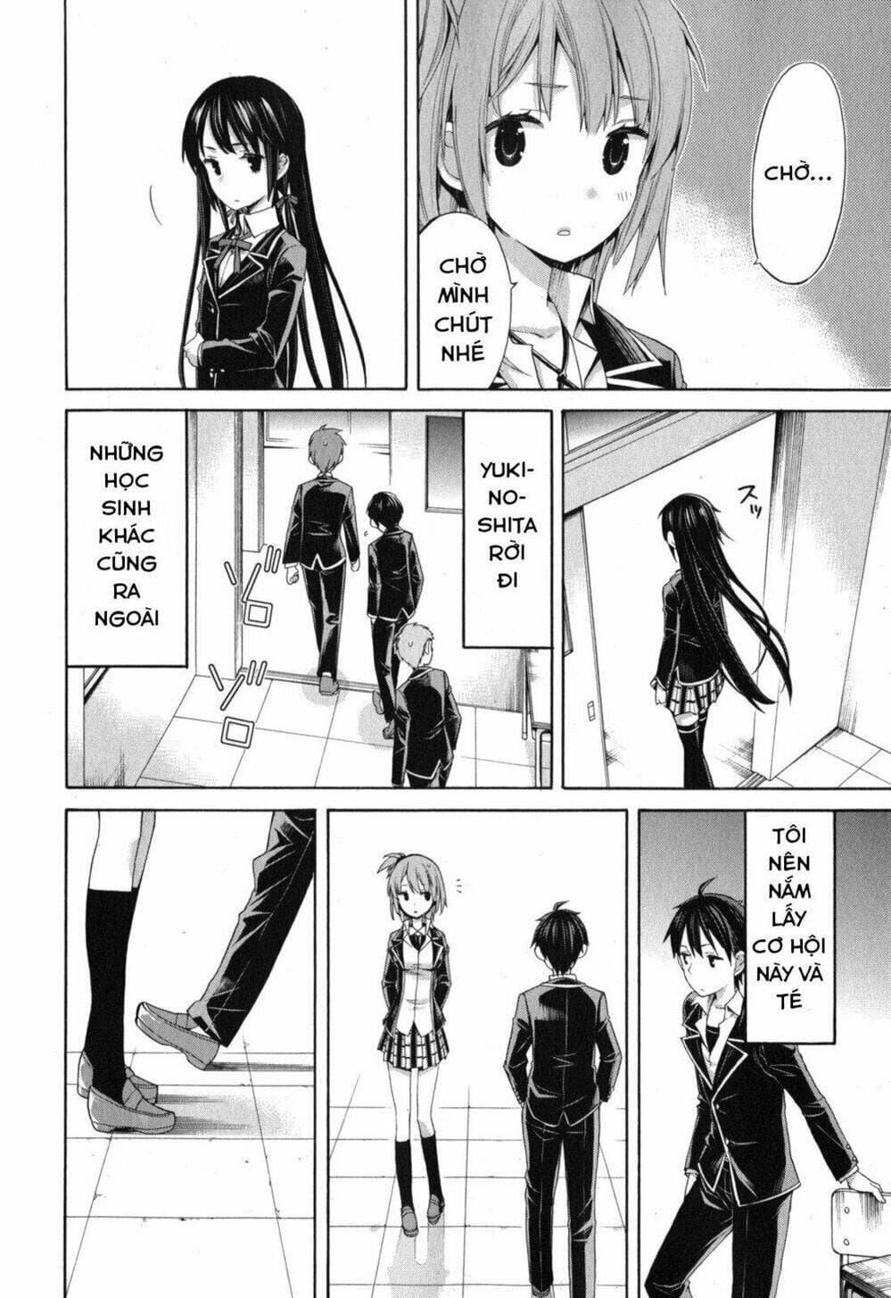 Truyện Tranh Chuyện Tình Thanh Xuân Bi Hài Của Tôi Quả Nhiên Là Sai Lầm - Oregairu trang 6