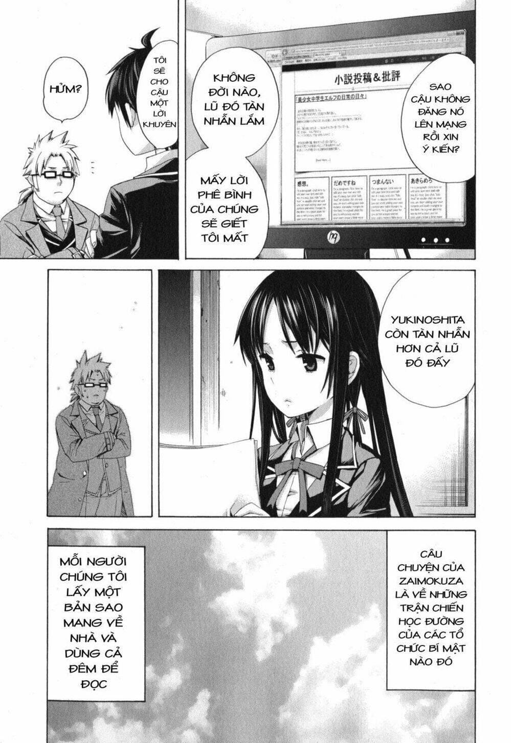 Truyện Tranh Chuyện Tình Thanh Xuân Bi Hài Của Tôi Quả Nhiên Là Sai Lầm - Oregairu trang 6