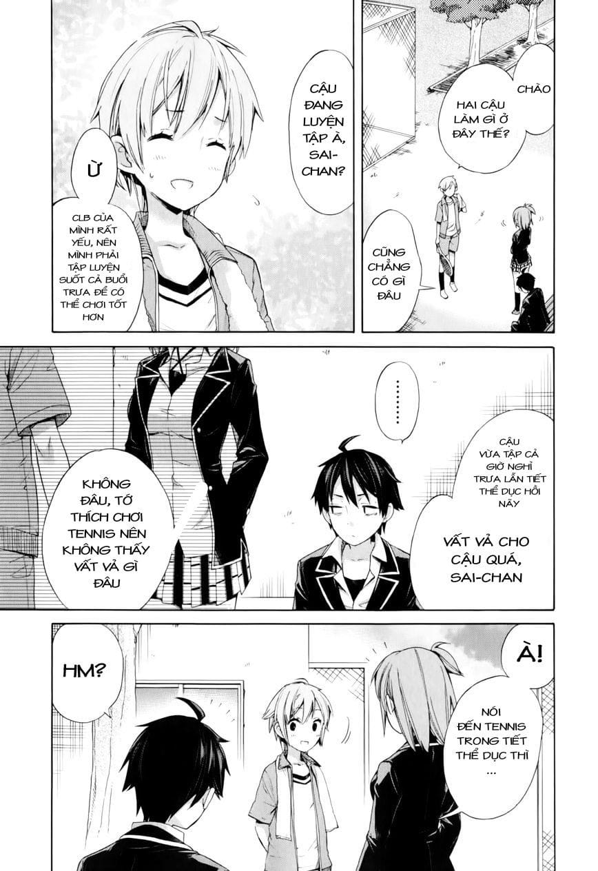 Truyện Tranh Chuyện Tình Thanh Xuân Bi Hài Của Tôi Quả Nhiên Là Sai Lầm - Oregairu trang 6