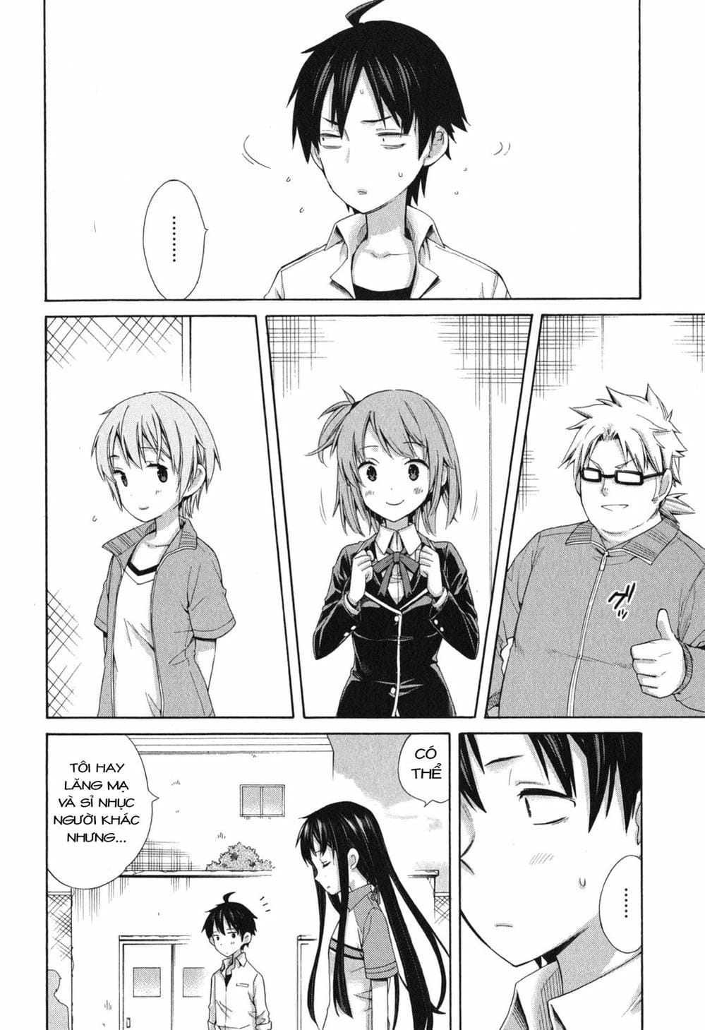 Truyện Tranh Chuyện Tình Thanh Xuân Bi Hài Của Tôi Quả Nhiên Là Sai Lầm - Oregairu trang 6