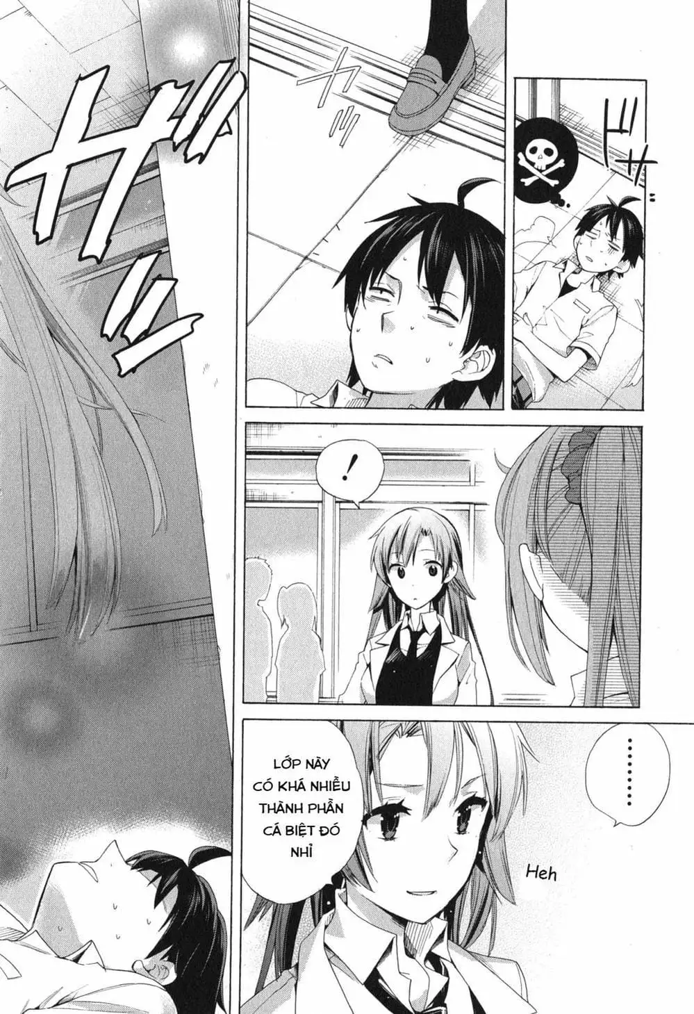 Truyện Tranh Chuyện Tình Thanh Xuân Bi Hài Của Tôi Quả Nhiên Là Sai Lầm - Oregairu trang 6