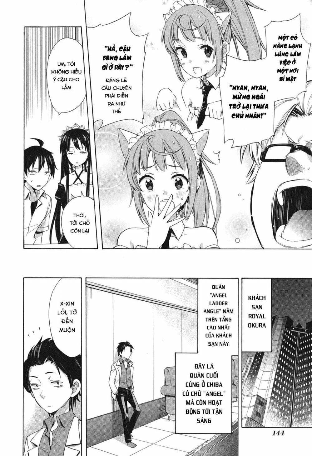 Truyện Tranh Chuyện Tình Thanh Xuân Bi Hài Của Tôi Quả Nhiên Là Sai Lầm - Oregairu trang 6