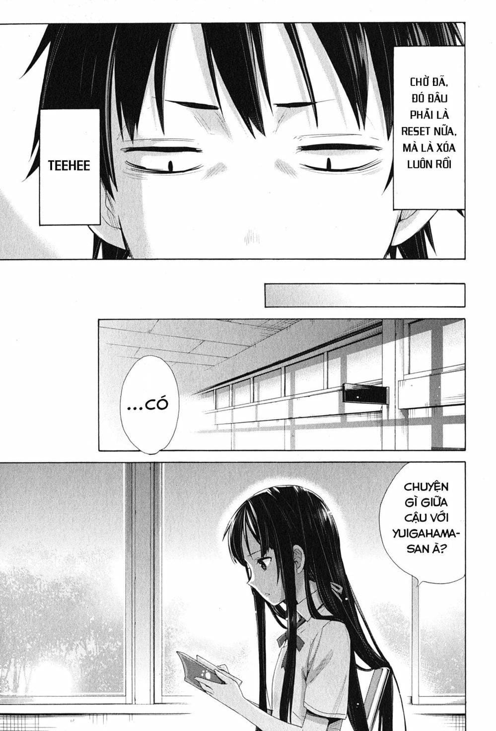 Truyện Tranh Chuyện Tình Thanh Xuân Bi Hài Của Tôi Quả Nhiên Là Sai Lầm - Oregairu trang 6