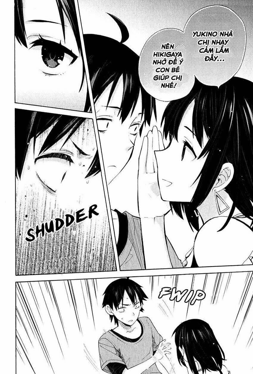 Truyện Tranh Chuyện Tình Thanh Xuân Bi Hài Của Tôi Quả Nhiên Là Sai Lầm - Oregairu trang 6