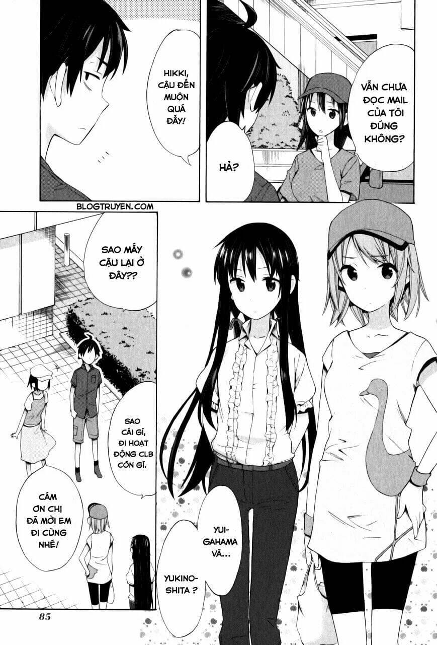 Truyện Tranh Chuyện Tình Thanh Xuân Bi Hài Của Tôi Quả Nhiên Là Sai Lầm - Oregairu trang 6