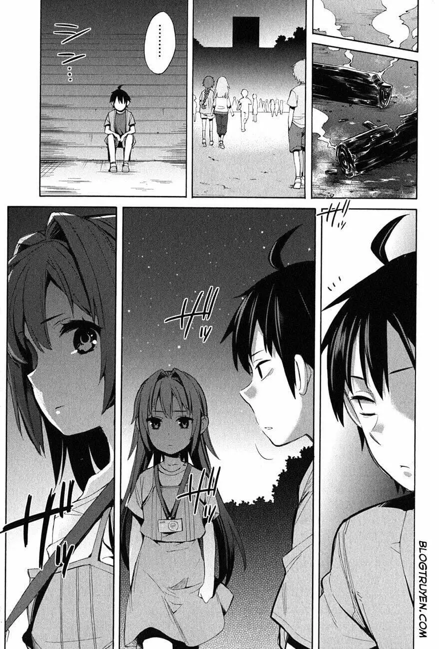 Truyện Tranh Chuyện Tình Thanh Xuân Bi Hài Của Tôi Quả Nhiên Là Sai Lầm - Oregairu trang 6