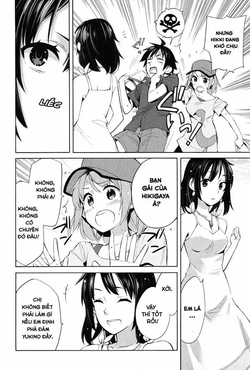 Truyện Tranh Chuyện Tình Thanh Xuân Bi Hài Của Tôi Quả Nhiên Là Sai Lầm - Oregairu trang 6