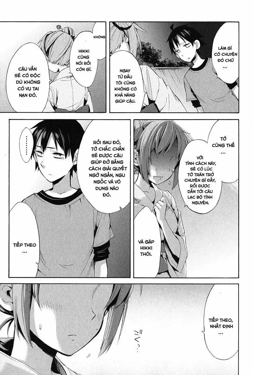 Truyện Tranh Chuyện Tình Thanh Xuân Bi Hài Của Tôi Quả Nhiên Là Sai Lầm - Oregairu trang 6