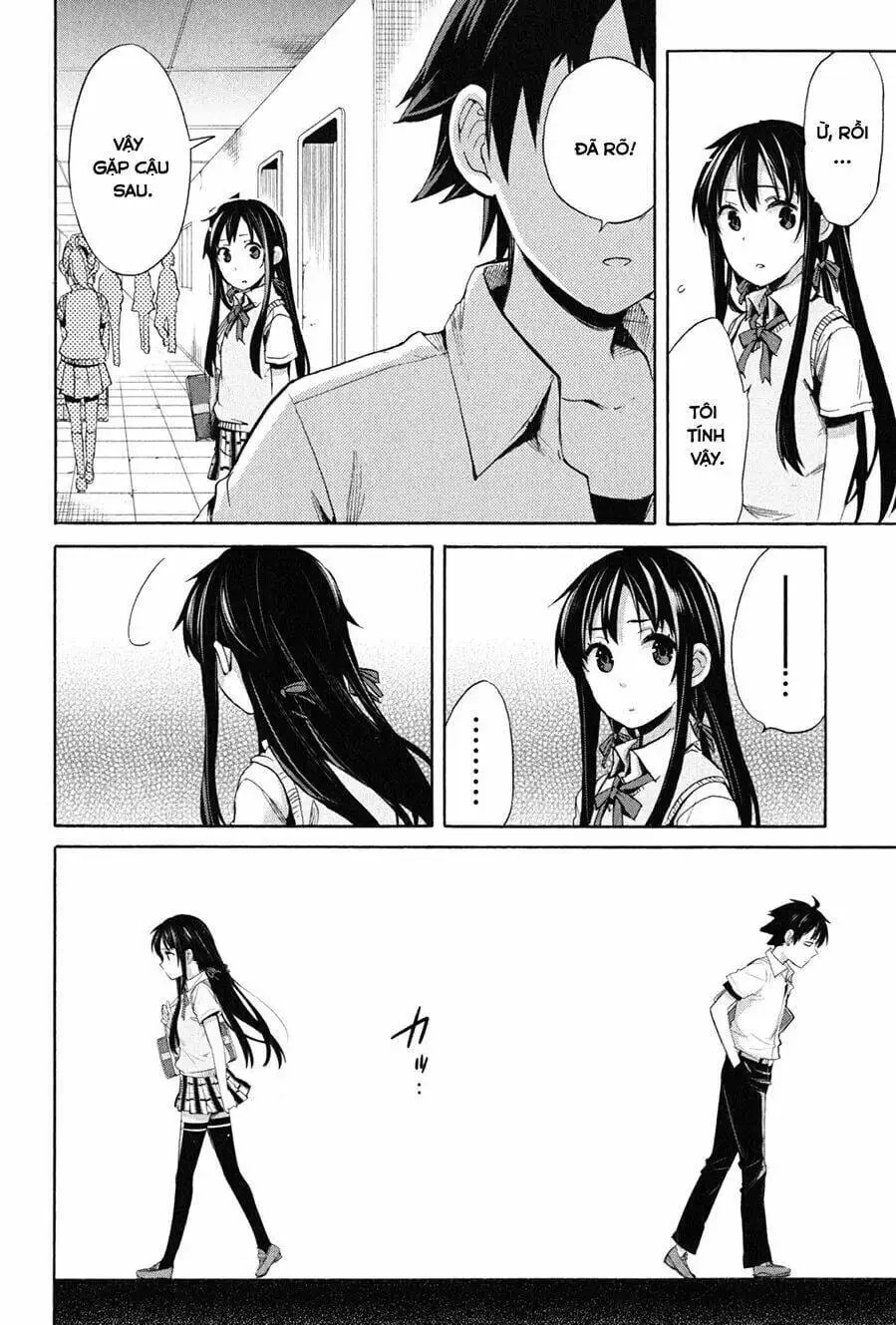 Truyện Tranh Chuyện Tình Thanh Xuân Bi Hài Của Tôi Quả Nhiên Là Sai Lầm - Oregairu trang 6