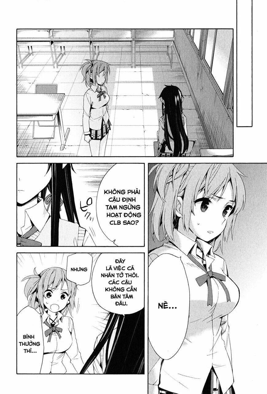 Truyện Tranh Chuyện Tình Thanh Xuân Bi Hài Của Tôi Quả Nhiên Là Sai Lầm - Oregairu trang 6