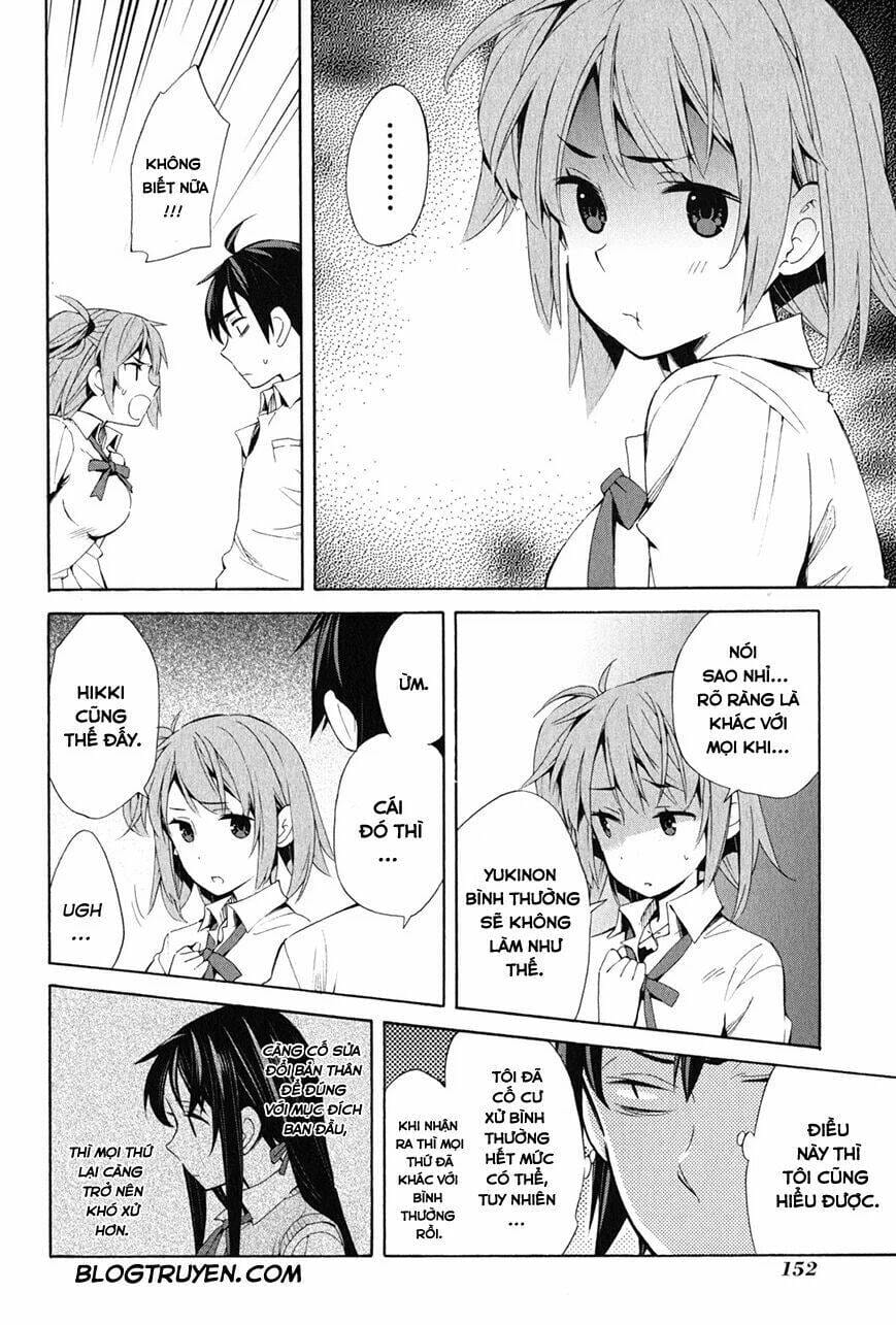 Truyện Tranh Chuyện Tình Thanh Xuân Bi Hài Của Tôi Quả Nhiên Là Sai Lầm - Oregairu trang 6