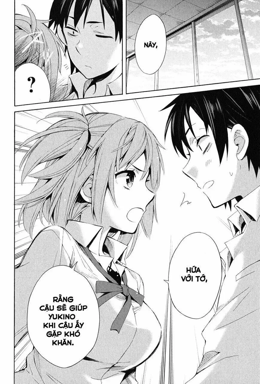 Truyện Tranh Chuyện Tình Thanh Xuân Bi Hài Của Tôi Quả Nhiên Là Sai Lầm - Oregairu trang 6