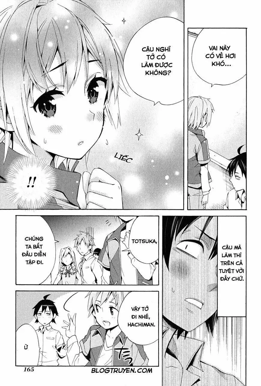 Truyện Tranh Chuyện Tình Thanh Xuân Bi Hài Của Tôi Quả Nhiên Là Sai Lầm - Oregairu trang 6