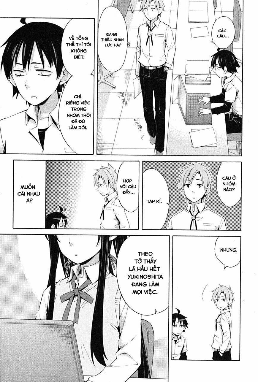 Truyện Tranh Chuyện Tình Thanh Xuân Bi Hài Của Tôi Quả Nhiên Là Sai Lầm - Oregairu trang 6