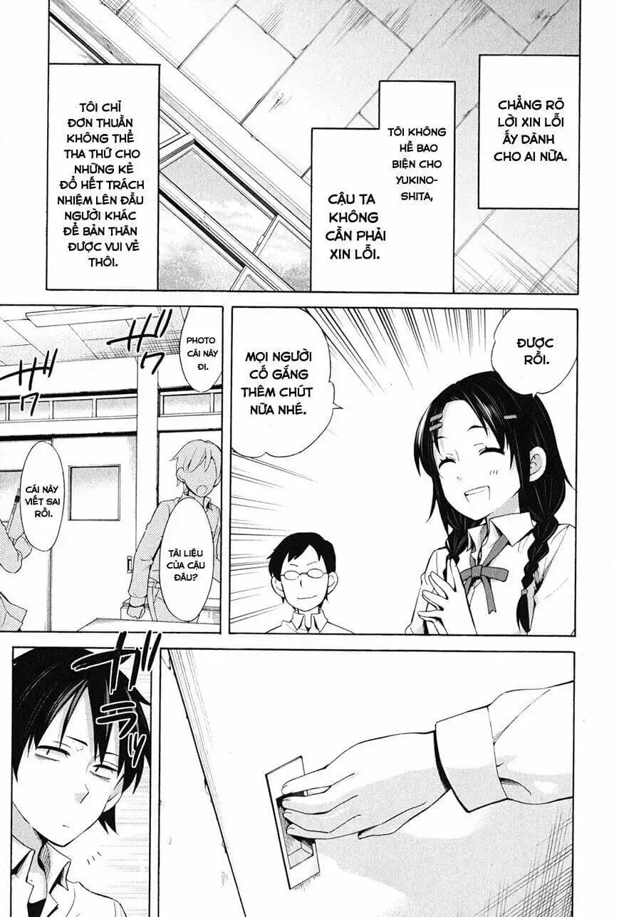 Truyện Tranh Chuyện Tình Thanh Xuân Bi Hài Của Tôi Quả Nhiên Là Sai Lầm - Oregairu trang 6