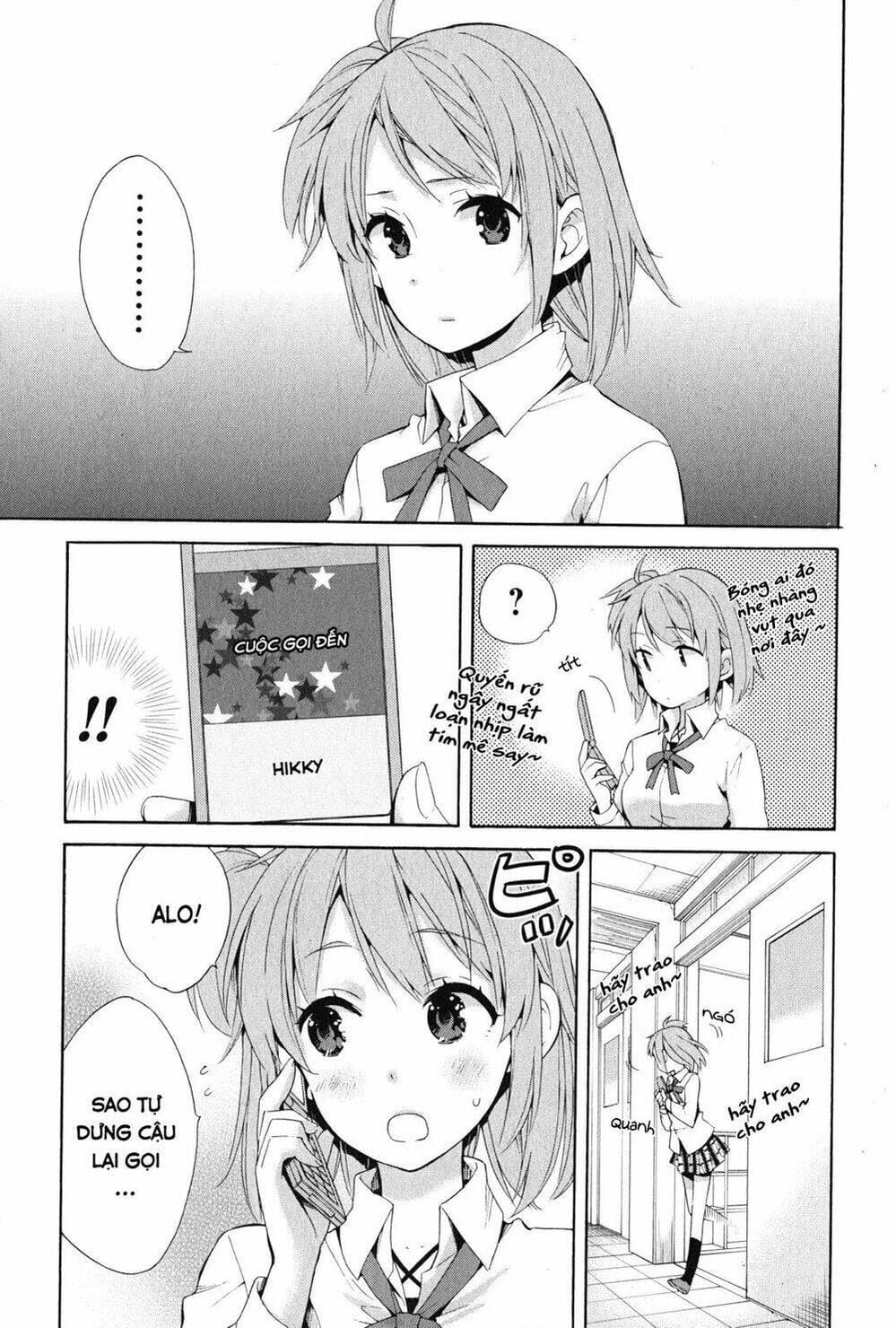 Truyện Tranh Chuyện Tình Thanh Xuân Bi Hài Của Tôi Quả Nhiên Là Sai Lầm - Oregairu trang 6