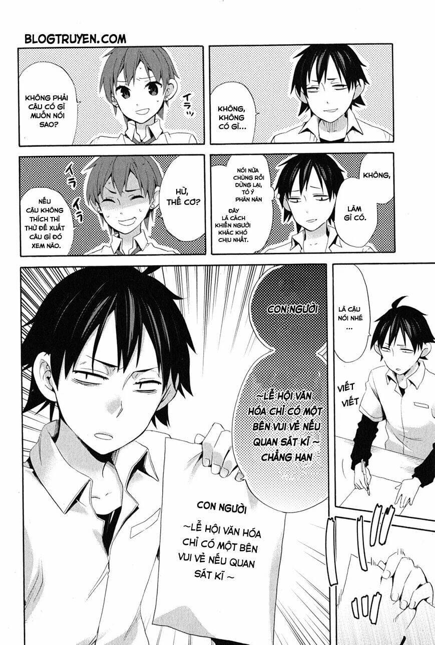 Truyện Tranh Chuyện Tình Thanh Xuân Bi Hài Của Tôi Quả Nhiên Là Sai Lầm - Oregairu trang 6