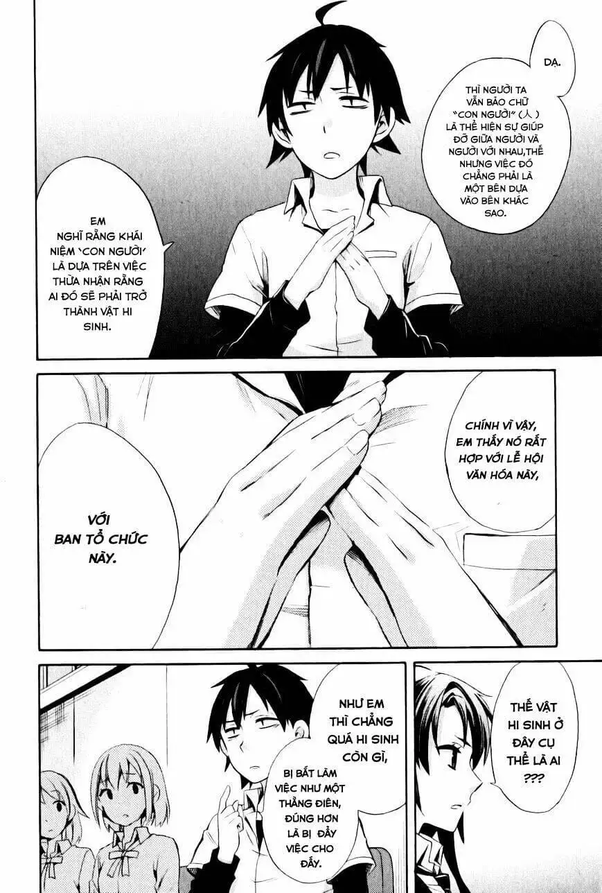 Truyện Tranh Chuyện Tình Thanh Xuân Bi Hài Của Tôi Quả Nhiên Là Sai Lầm - Oregairu trang 6