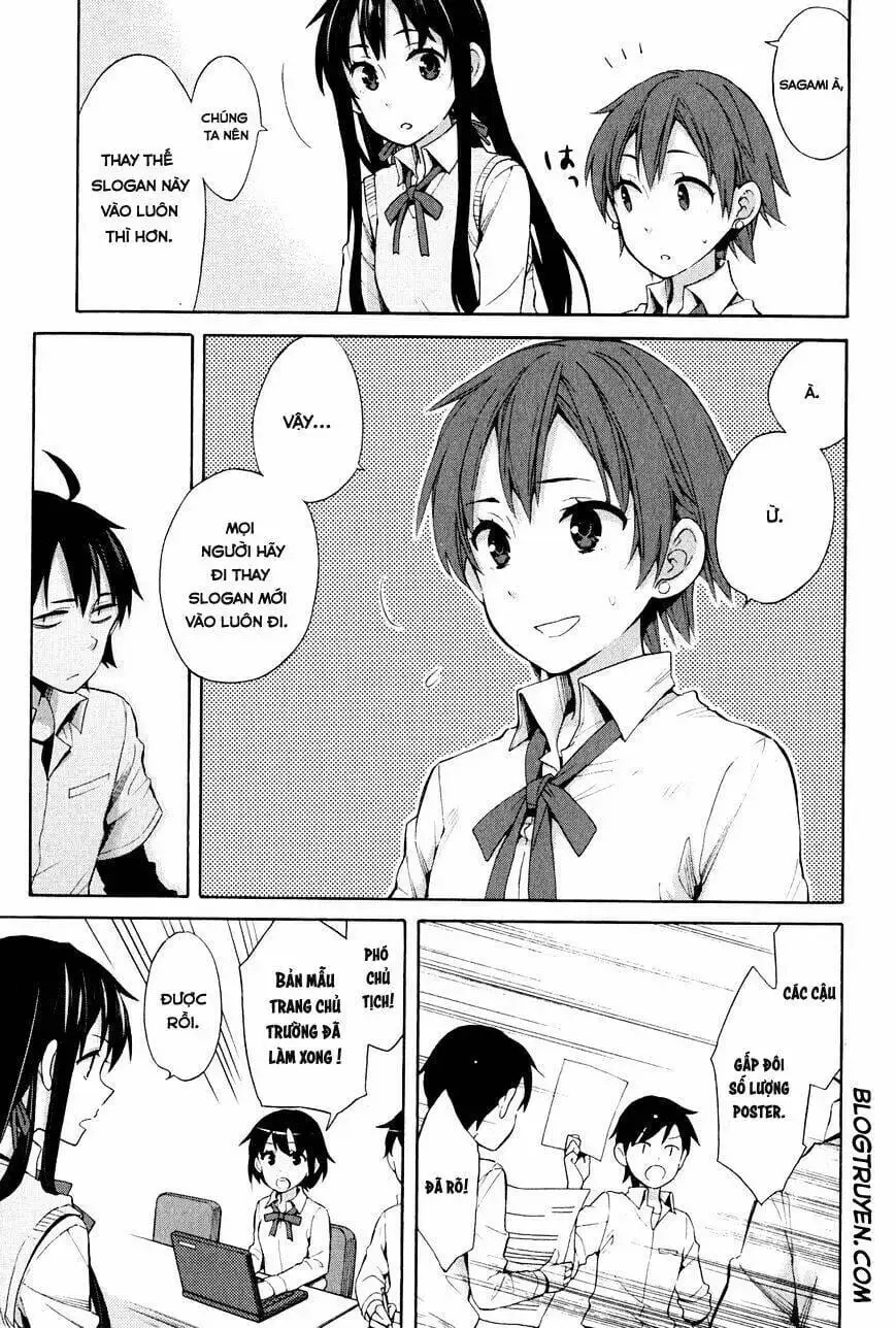 Truyện Tranh Chuyện Tình Thanh Xuân Bi Hài Của Tôi Quả Nhiên Là Sai Lầm - Oregairu trang 6